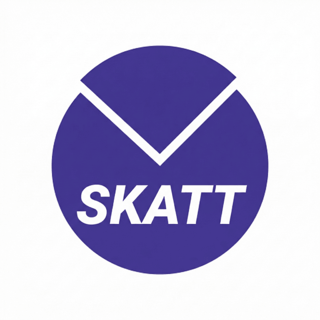 Logo for Skatt, a virtual service for tax calculation compliance.