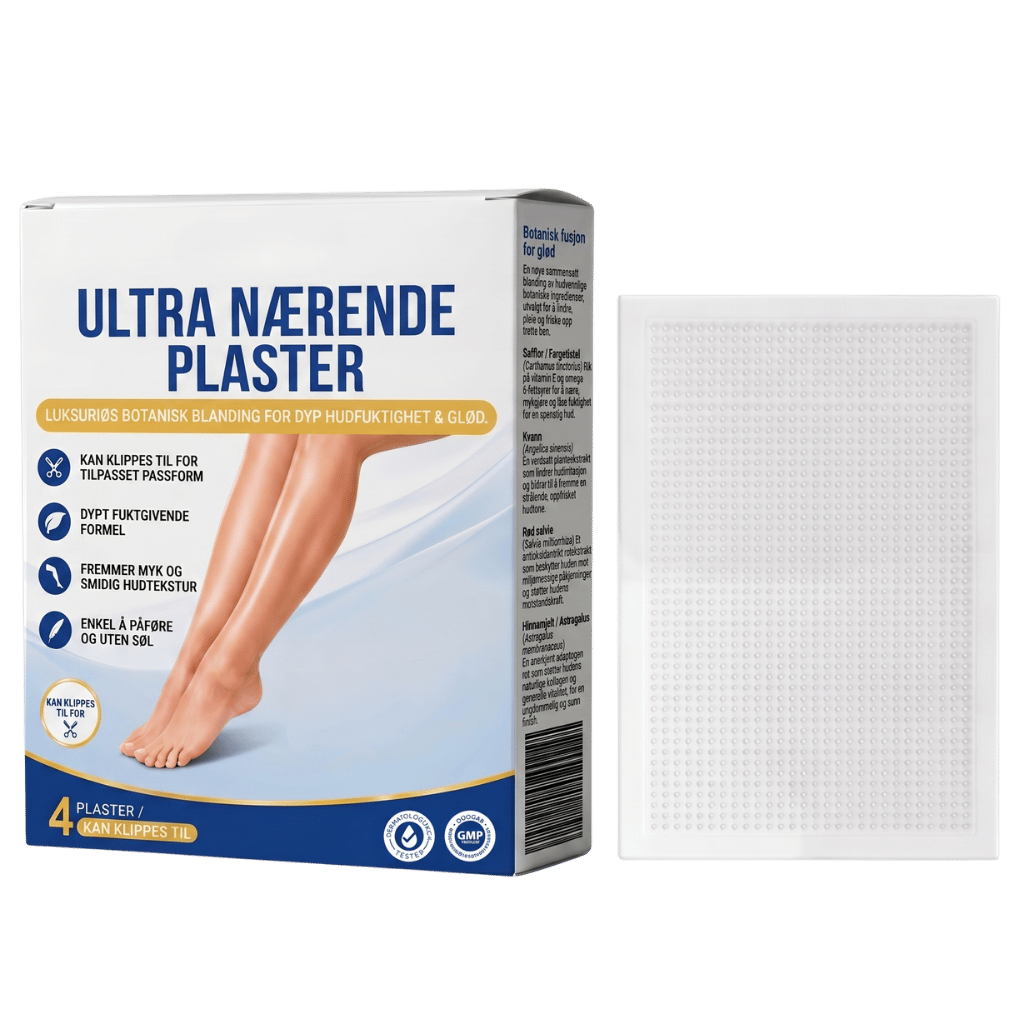 Ultra Nærende Plaster - luksuriøs botanisk hudpleie for dyp fuktighet og glød.