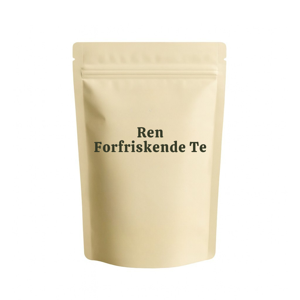 Pakke med Ren Forfriskende Te, designet for daglig hudpleie med ren og glatt finish.