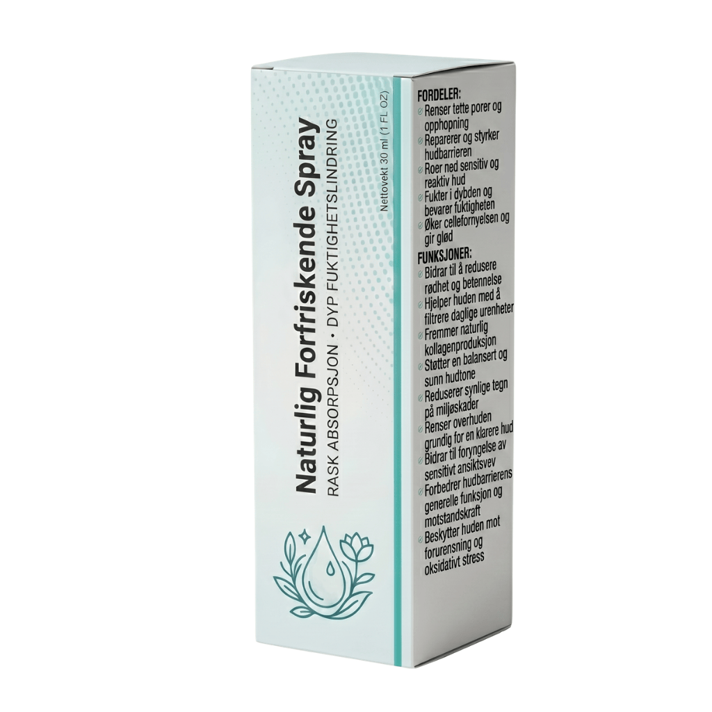 Naturlig Oppfriskende Spray