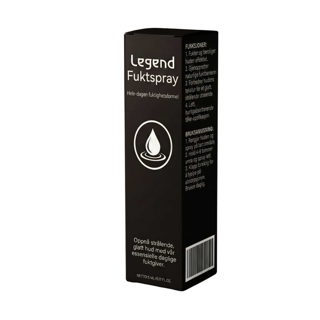 Legend Fuktspray - En hudpleiespray for daglig fuktighet og hydrering