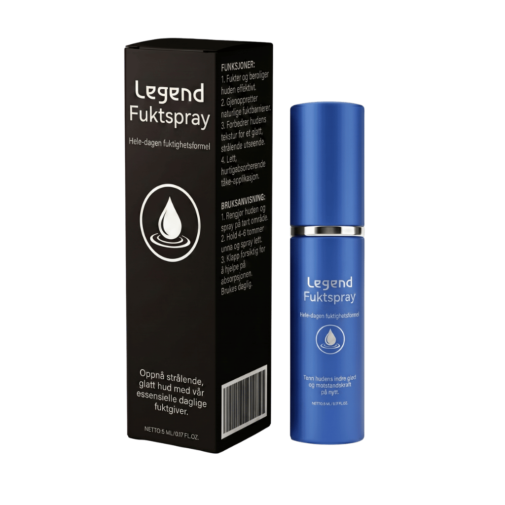 Legend Fuktspray hudpleiespray for fuktighet, enkel påføring for hydrert og frisk hud.