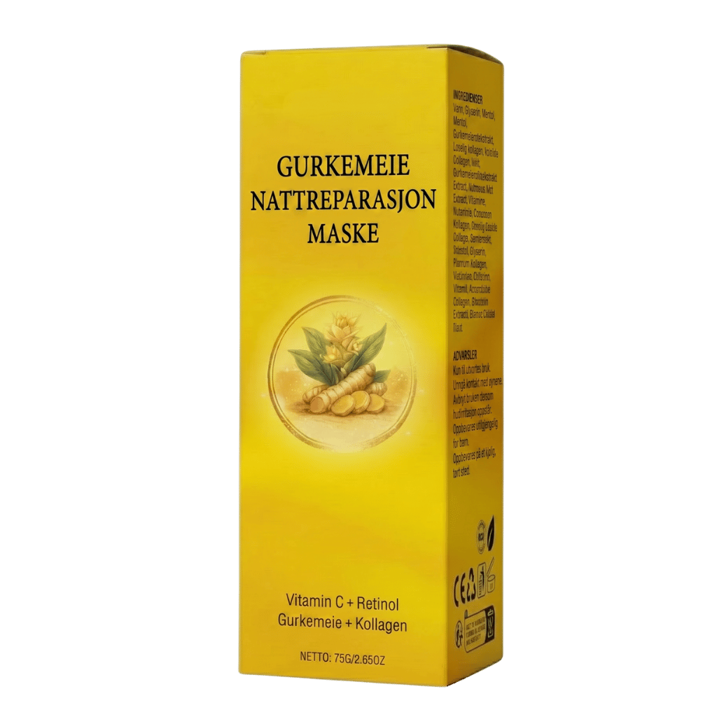 Luxe Gurkemeie Ansiktsmaskekrem