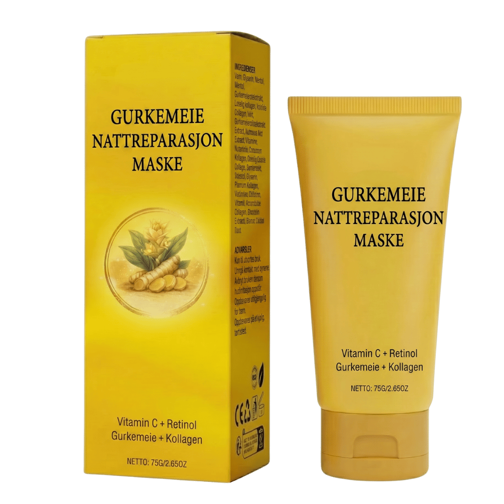 Luxe Gurkemeie Ansiktsmaskekrem