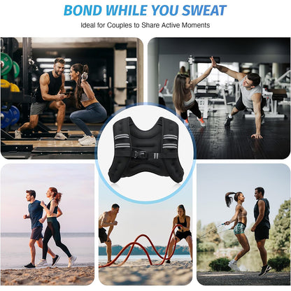 RenLys KlarVest for couples bonding during workouts in various settings.