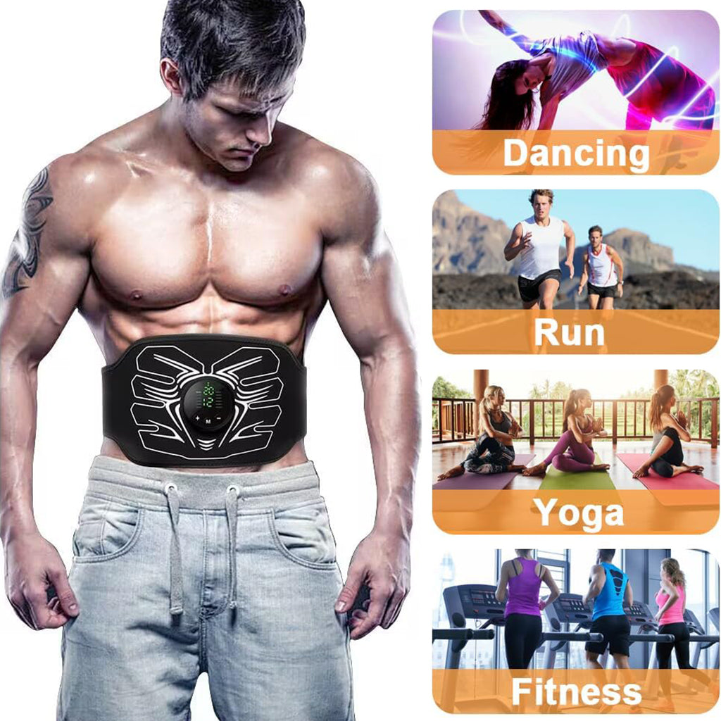 RenLys CorePulse EMS-trener med muskulær aktivering til trening som dans, løping, yoga og fitness.