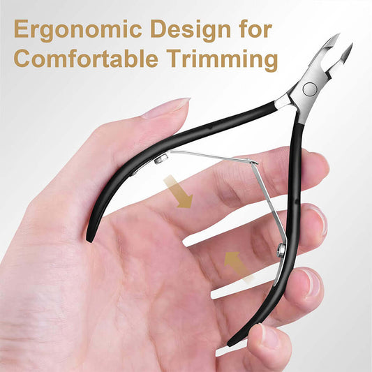 Renlys – Profesjonelt Neglepleiesett med ergonomisk design for komfortabel trimming.